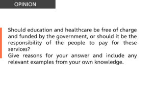 Should education and healthcare be free of charge