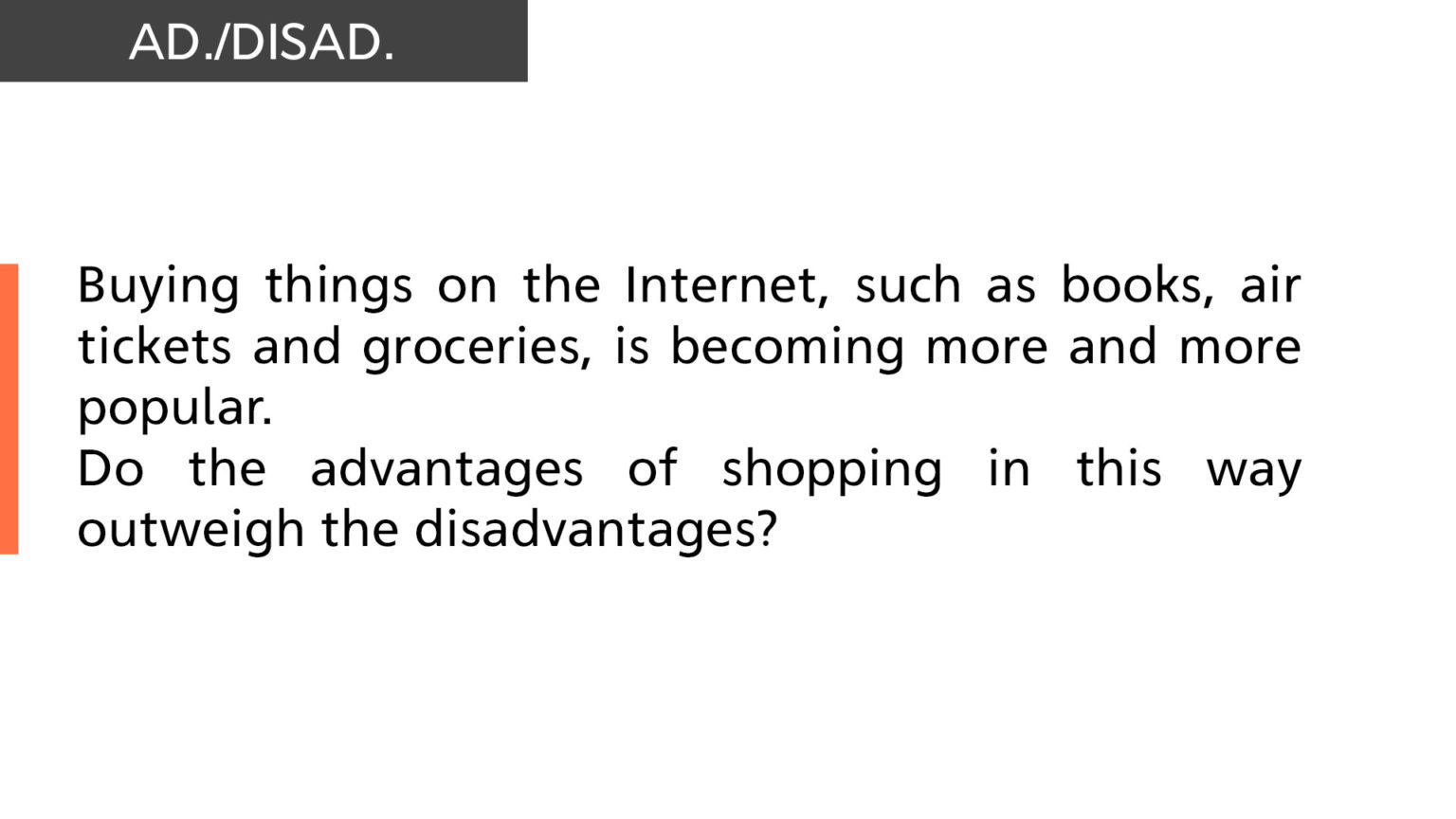 essay about buying things on the internet