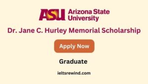 Dr. Jane C. Hurley Memorial Scholarship